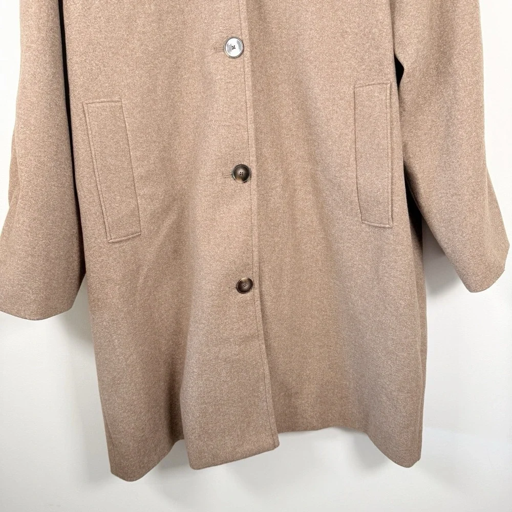 Old Navy Trench Coat Soft Women's XL‎ Tall Light Brown